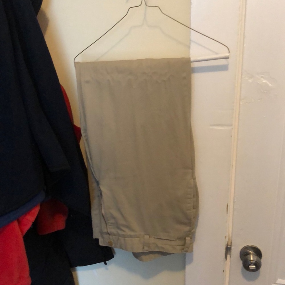 Tan khaki pants